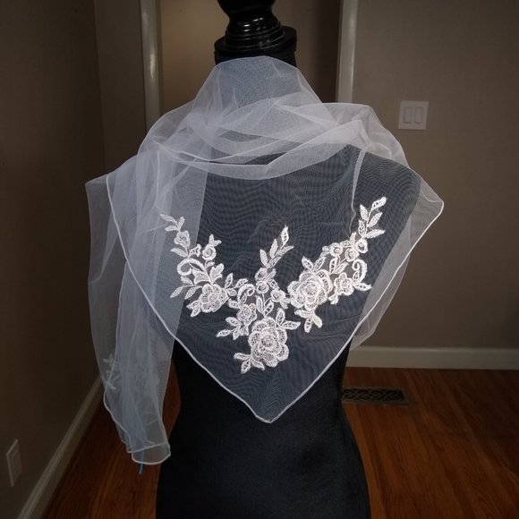 NWT! CLEARANCE! 6 ft Wedding Sash/Scarf/Wrap - Picture 5 of 6